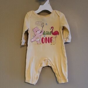 Care Bears "Wild One" footless sleeper/footie